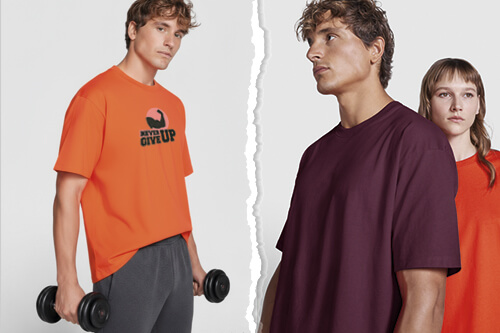 camisetas oversize